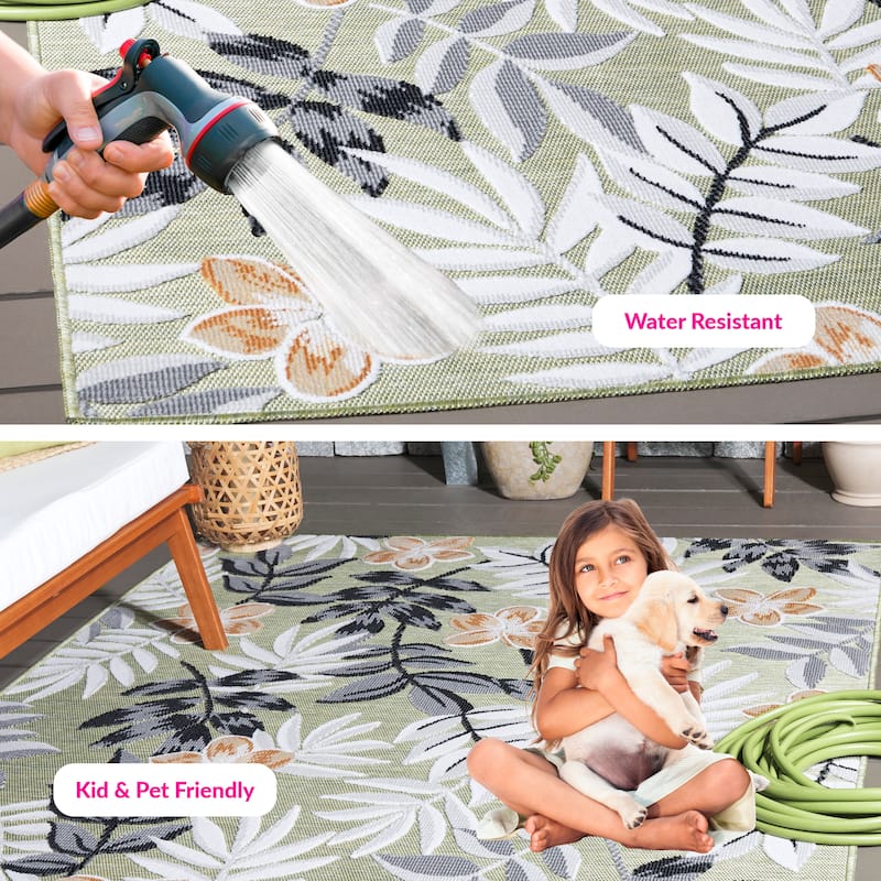 SAFAVIEH Cabana Indoor/ Outdoor Waterproof Transitional Rug