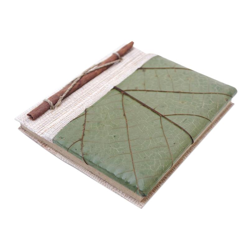 Novica Handmade Wisdom Natural Fiber Journal