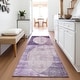 preview thumbnail 72 of 110, Premium Washable Super Soft Modern Geo Mayfield Rug Purple - 2'3" x 7'6"