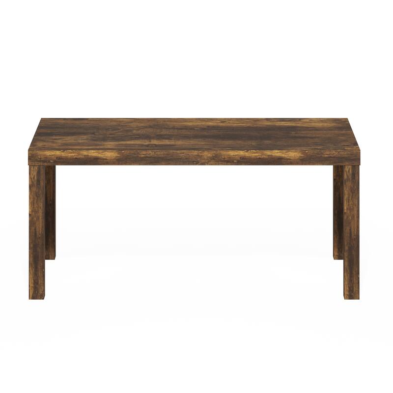 Furinno Classic Simple Coffee Table for Living Room, Black