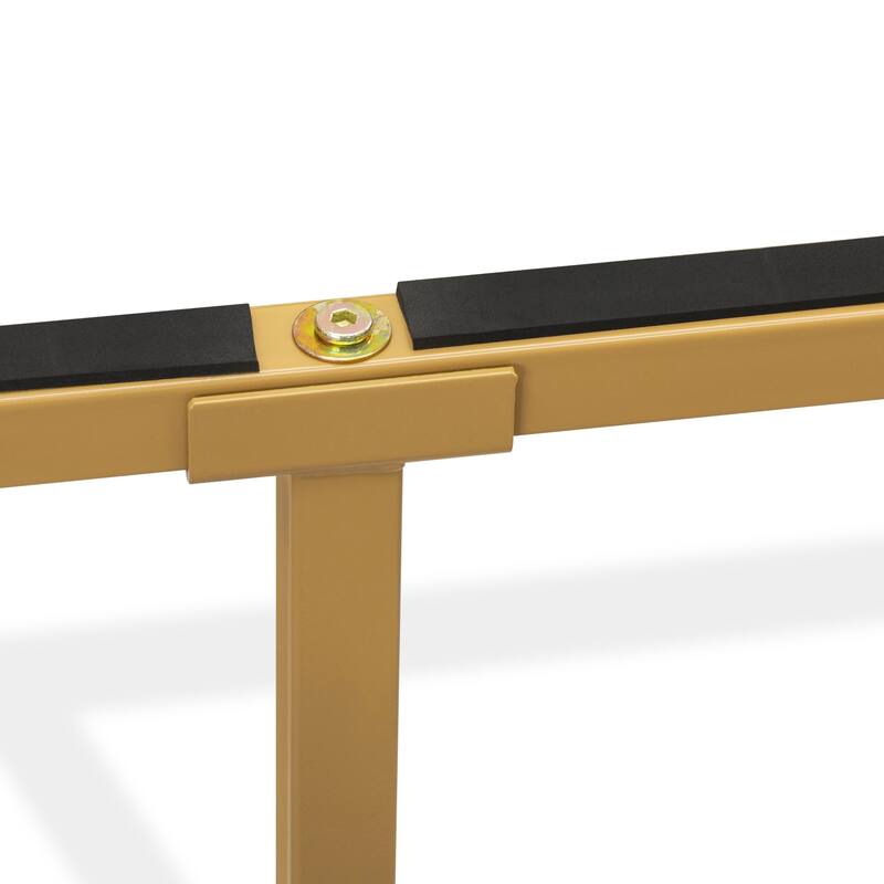 East West Furniture King Size Platform Bed Frame with 4 Solid Wood Legs and 2 Extra Center Legs - (Finish Option)