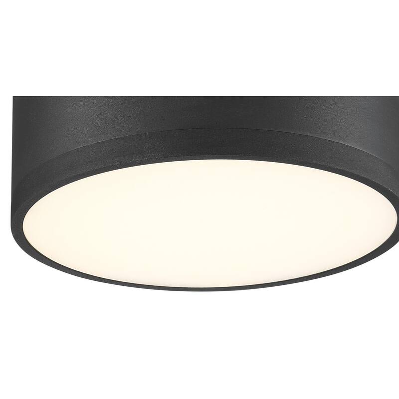 Access Lighting Beat 7" Wide Integrated LED Flush Mount Drum Ceiling