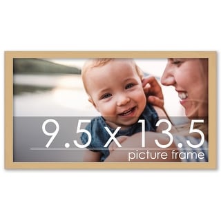 9.5x13.5 Frame Natural Modern Minimalist - Modern Wood Picture Frame ...