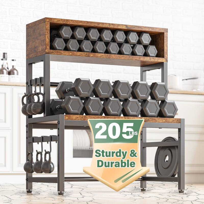 Microwave Stand, Adjustable Microwave Oven Rack Heavy Duty 4-Tier - 13.8"D x 23.6"W x 32.5"H