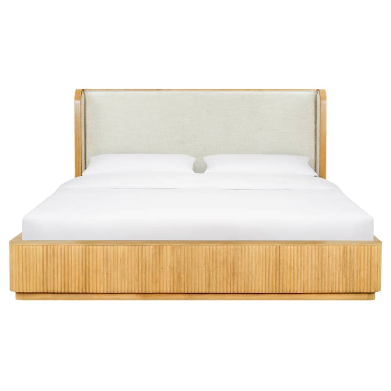 SAFAVIEH Couture Barrymore Reeded Wood Bed
