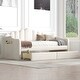 preview thumbnail 28 of 37, Velvet Twin Daybed with Storage Drawers and USB Ports, Upholstered Sofa Bed