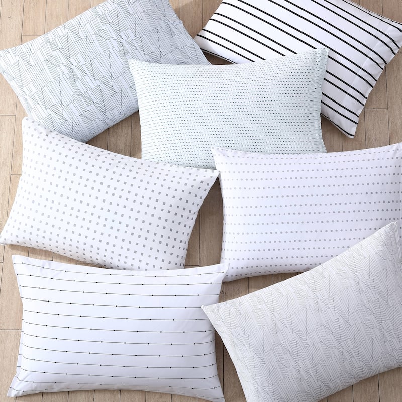 City Scene Cotton Percale Printed Sheet Sets