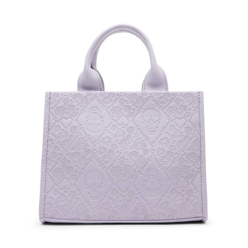 Betsey Johnson Embossed Crossbody Satchel Bag