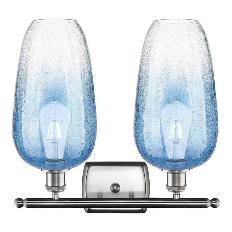 Innovations Lighting Endless Possibilities Ballston - Brookhaven Flute - 2 Light 17" Bath Vanity Light