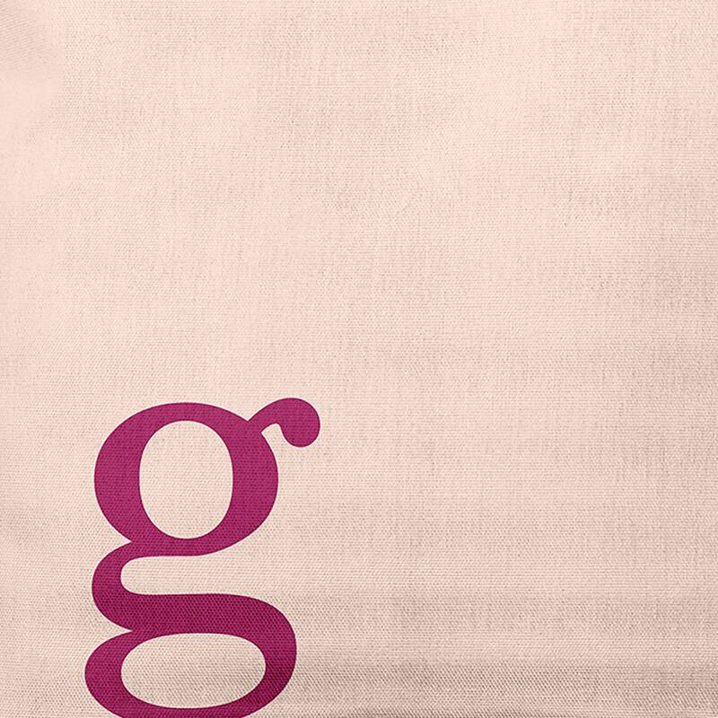 Modern Monogram Indoor/Outdoor Throw Pillow-G