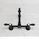 preview thumbnail 4 of 4, Kingston Brass Heirloom Two-Handle 2-Hole Wall Mount Bridge Kitchen Faucet