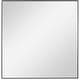 preview thumbnail 1 of 3, Uttermost Alexo Black Square Mirror