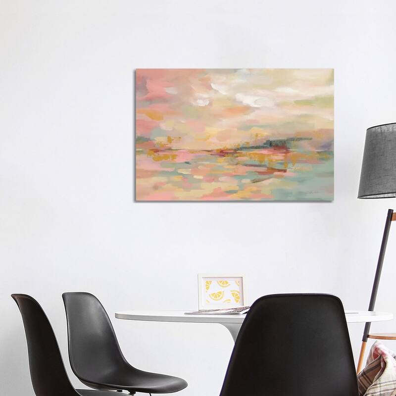 iCanvas "Pink Waves" by Silvia Vassileva Canvas Print - 26x40x1.5