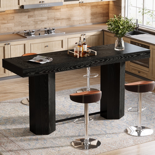 Industrial Bar Table, 70.9