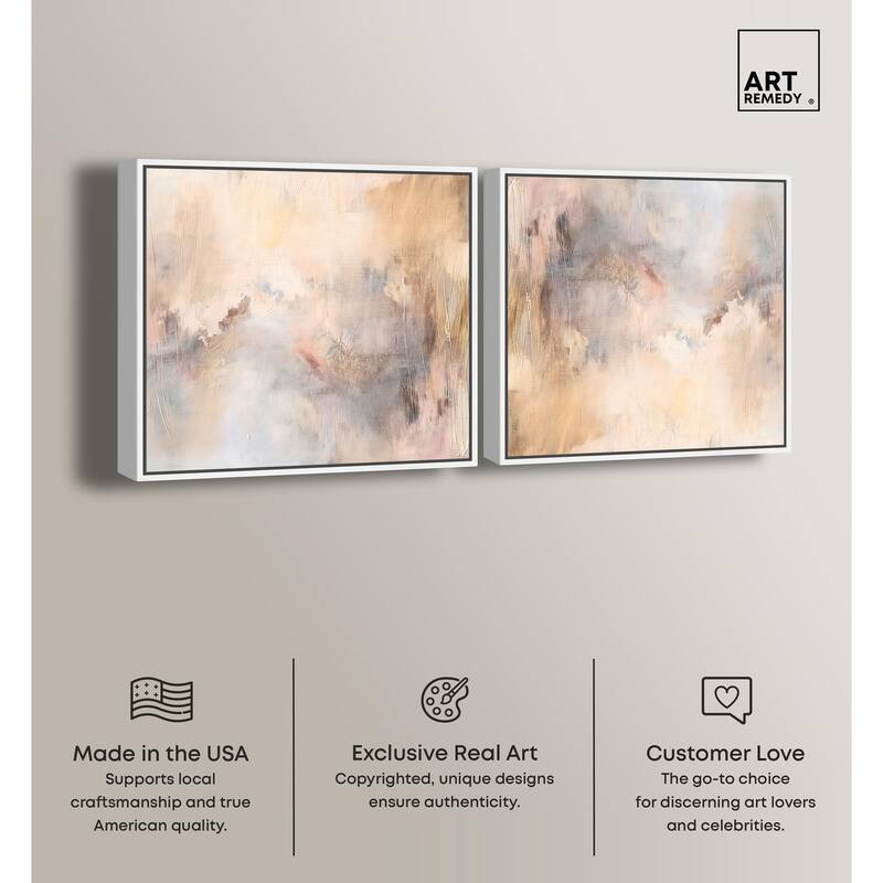 Gossamer Light Canvas by Art Remedy
