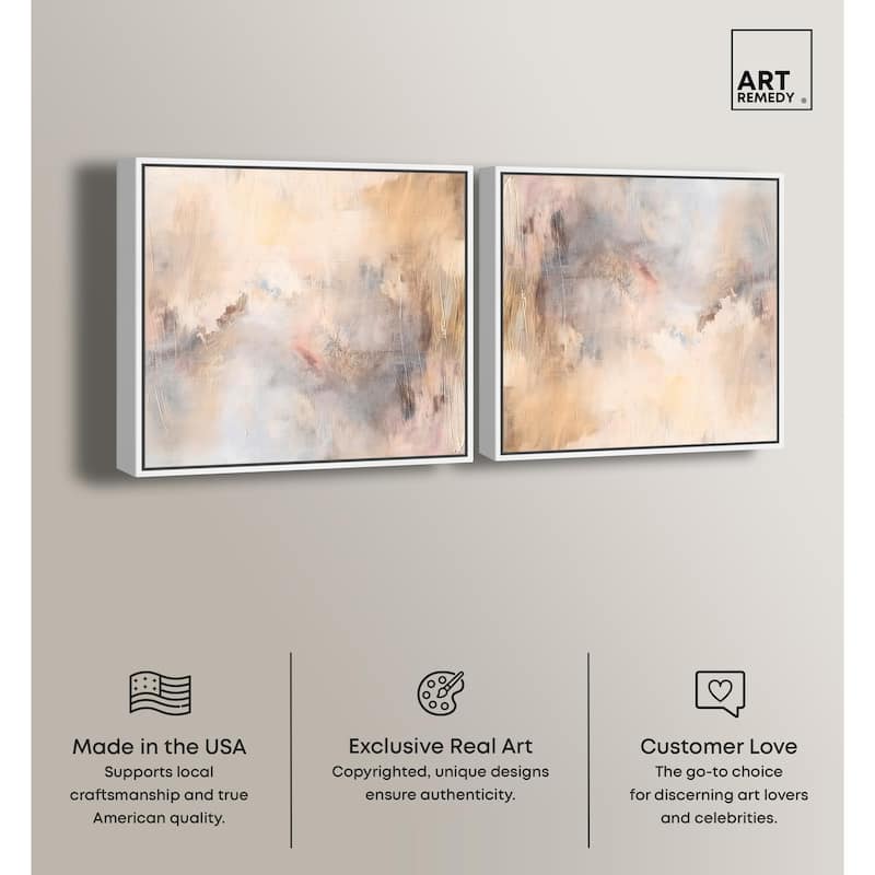 The Cutouts Canvas by Art Remedy