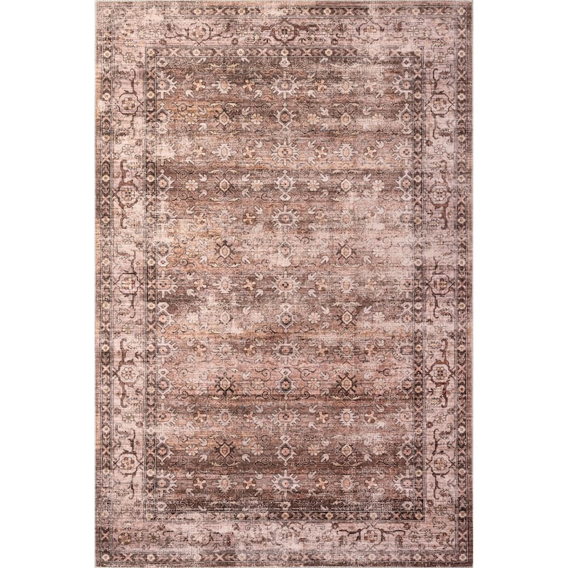 Myrtle Vintage Machine Washable Area Rug