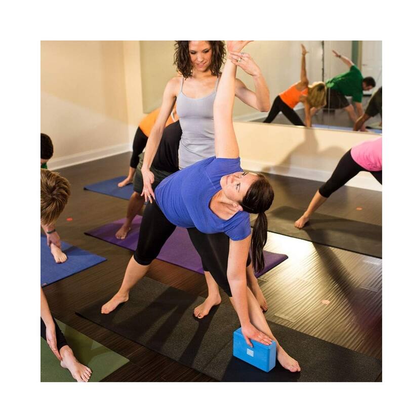 Power Systems Lightweight Yoga Block for Stretching & Pilates