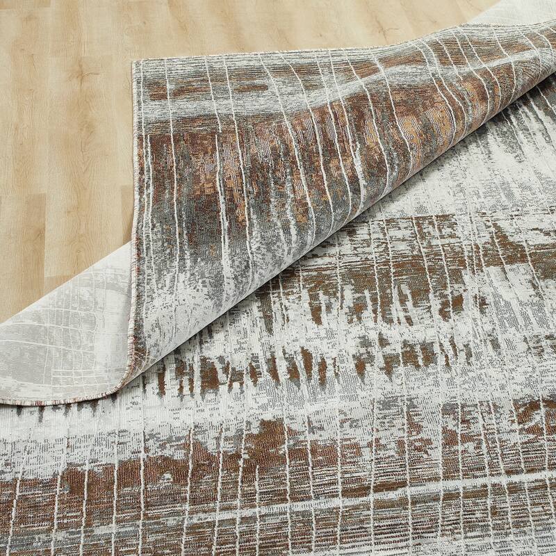 Radiant Horizon Abstract Area Rug