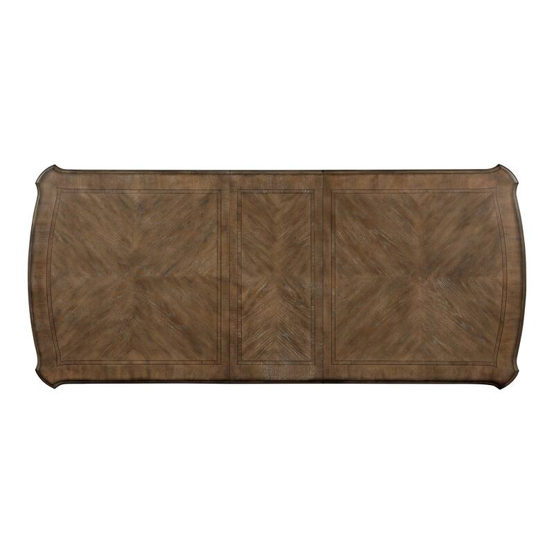 Pann Farmhouse White Solid Wood 7-Piece Expandable Dining Table Set by Furniture of America