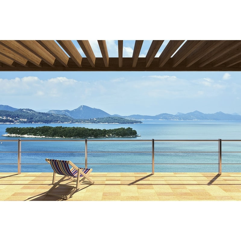 Dimex Sea View Wall Mural - 98.4in x 147.6in x 0.025in