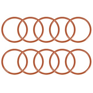 Silicone O-Rings OD VMQ Seal Rings Sealing Gasket Red - Bed Bath ...