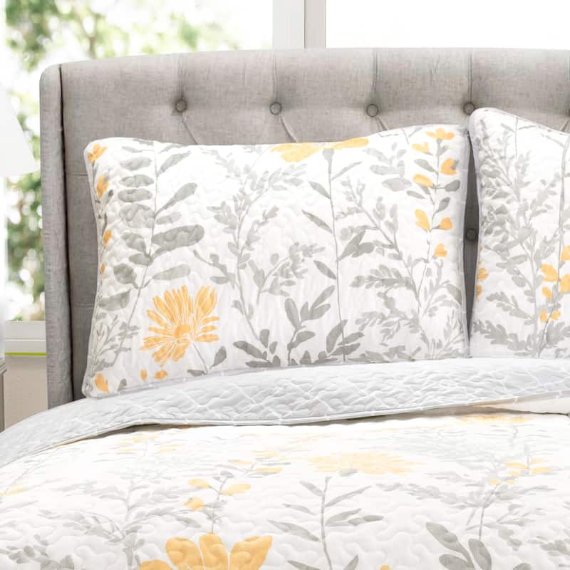 Lush Decor Copper Grove Patos Reversible 3-piece Quilt Set