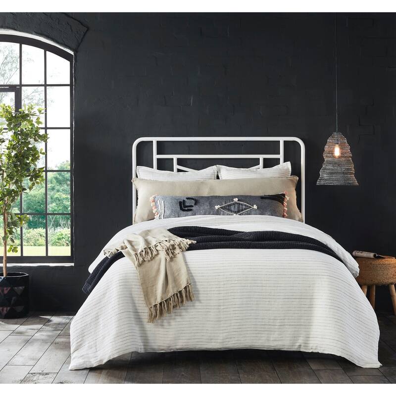 Slade, Cotton Voile, Asphalt, Sham