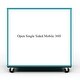 preview thumbnail 11 of 21, Tot Mate Open Single Sided Mobile Storage Locker, Write-on Wipe-off Markerboard Back - 36" Height x 23" Depth