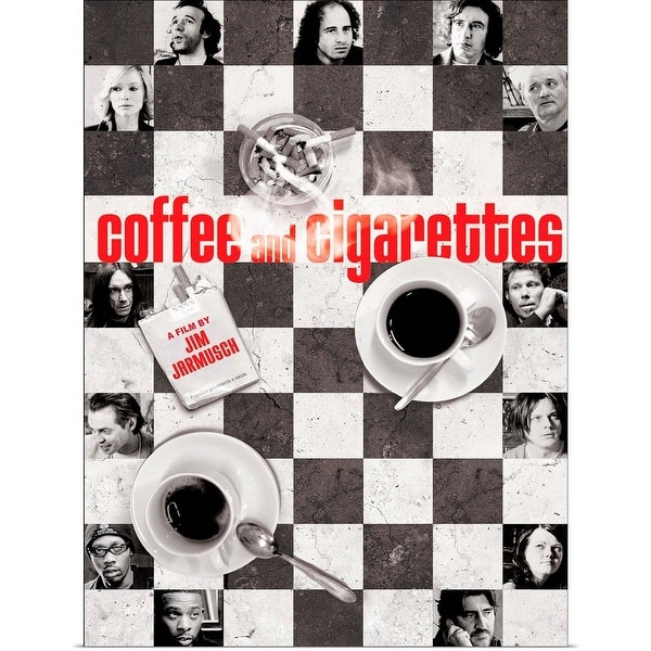 coffee and cigarettes jim jarmusch A Retrospective (2003) | by Conall McManus Coffee and Cigarettes (2004)" Poster
