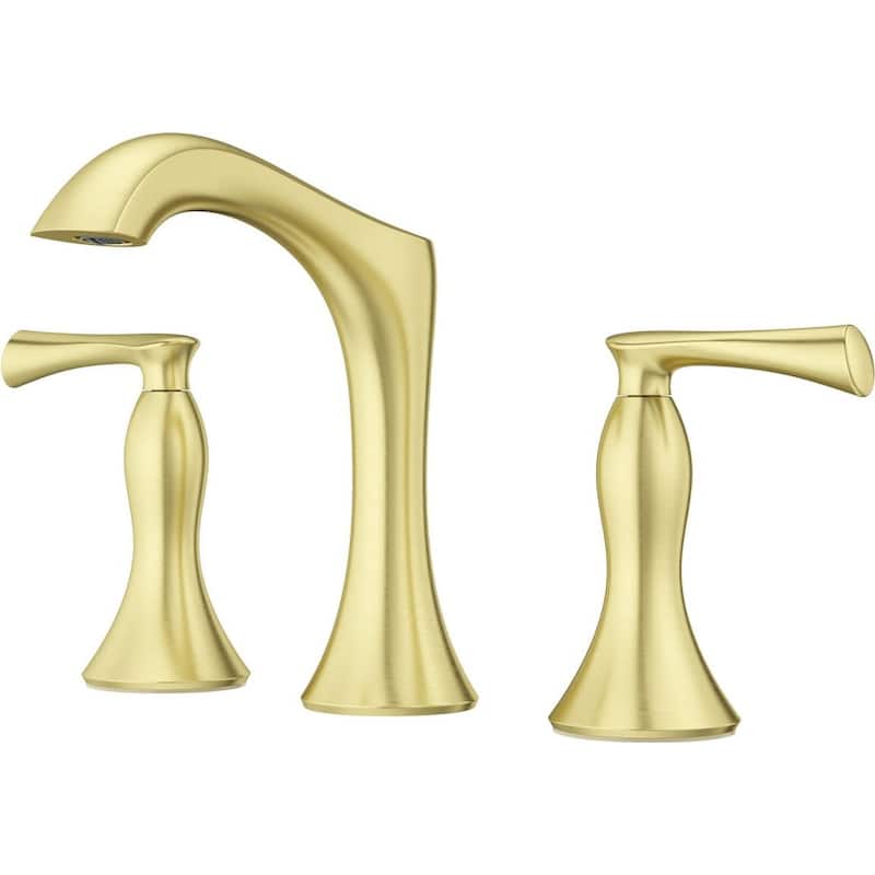 Pfister LG49-RH3 Rhen 1.2 GPM Widespread Bathroom Faucet with Push &