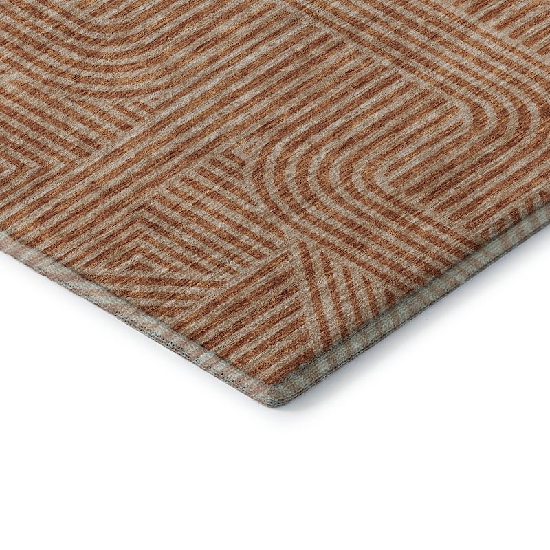 Premium Washable Super Soft Modern Geo Mayfield Rug
