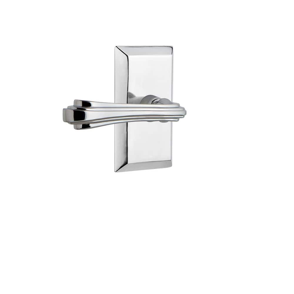 Nostalgic Warehouse Fleur Non-Turning One-Sided Door Lever with Studio