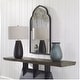 preview thumbnail 7 of 5, Uttermost 09746 Kenitra 24" W x 40" H Arched Framed Bathroom Mirror