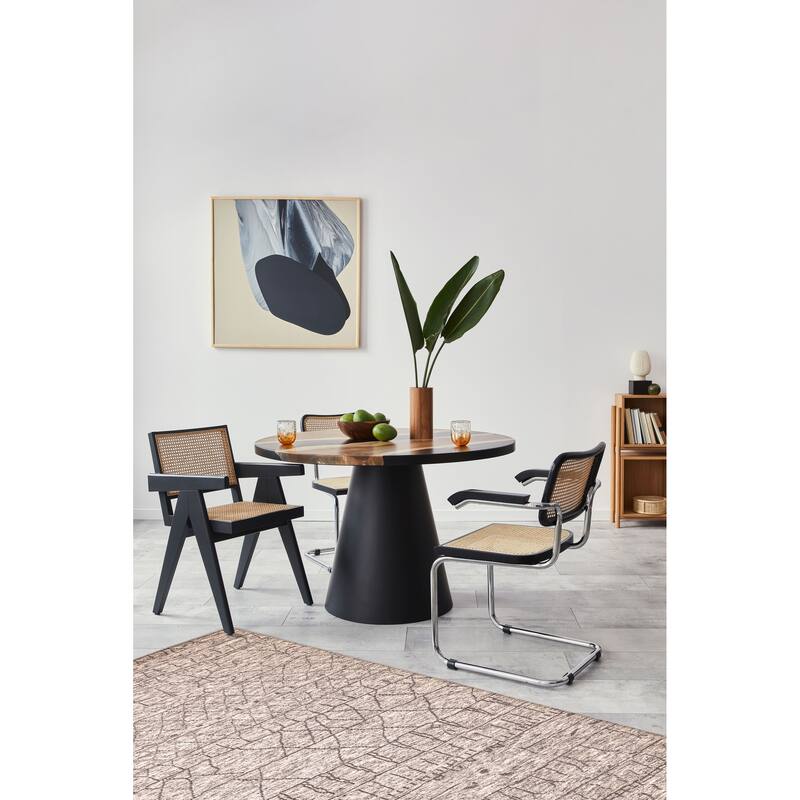 ECARPETGALLERY Hand-knotted Tangier Light Grey Wool Rug - 8'4 x 9'8