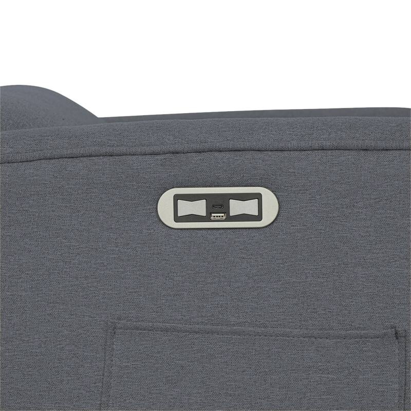 Madison Park Candace Power Recliner 3-in-1 with Swivel, Glider, USB Ports