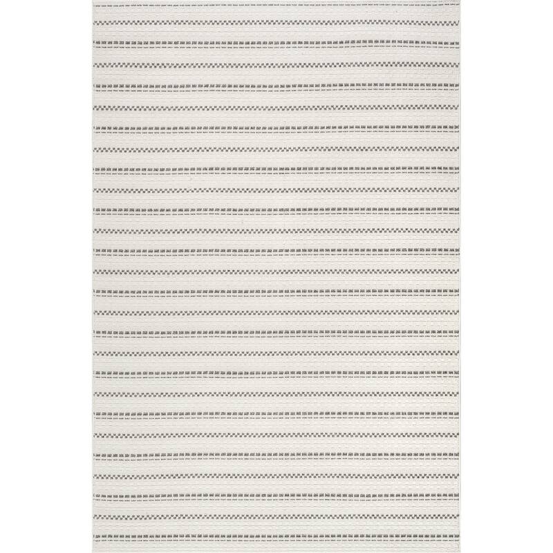 Frenshe Interiors Haylo Geometric Indoor/Outdoor Area Rug