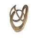 preview thumbnail 3 of 3, Signature Design by Ashley Dunnruck Antique Brass Finish Sculpture - 12" W x 8.25" D x 8" H
