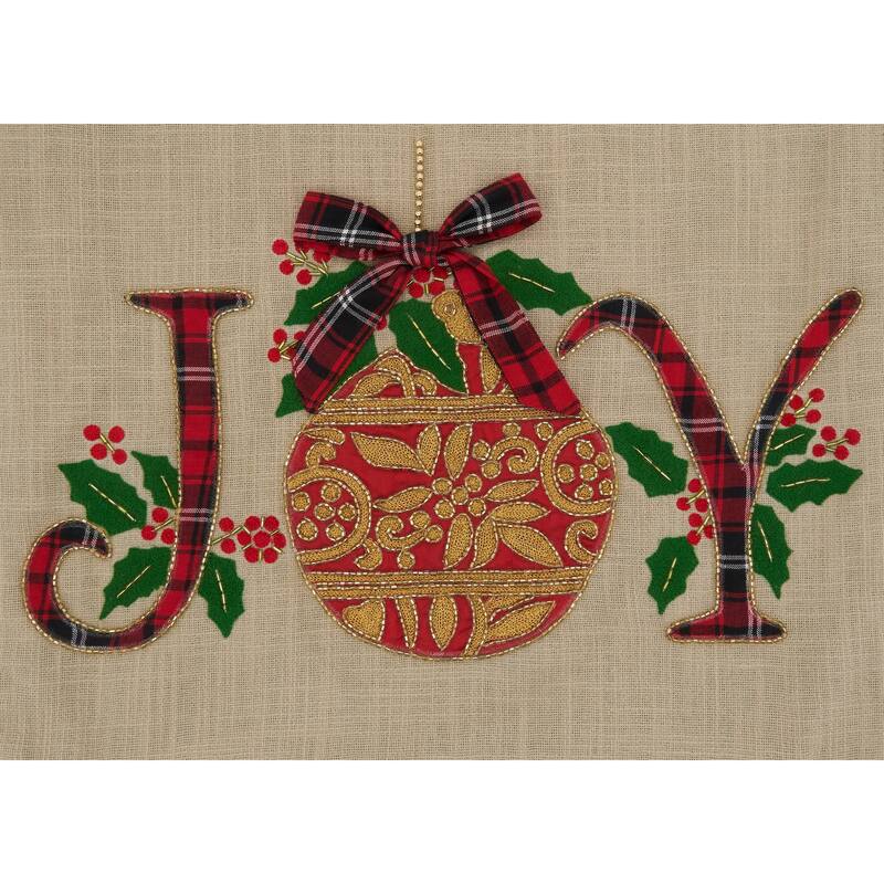 Table Runner With Joy Design