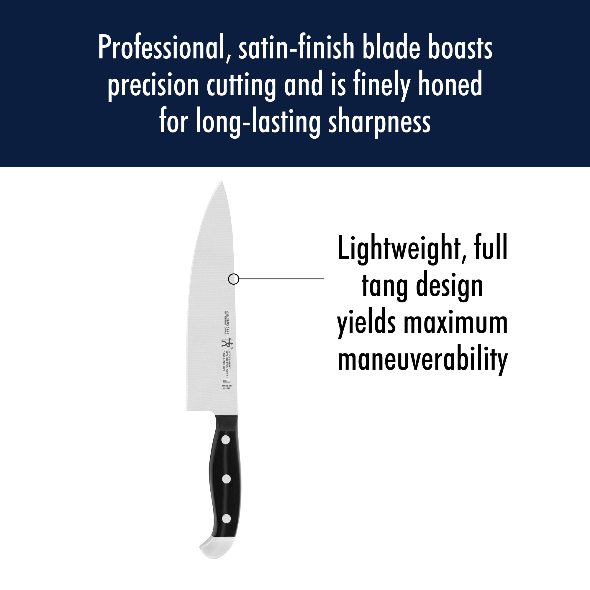 HENCKELS Statement 8-inch Chef's Knife - Bed Bath & Beyond - 14291595