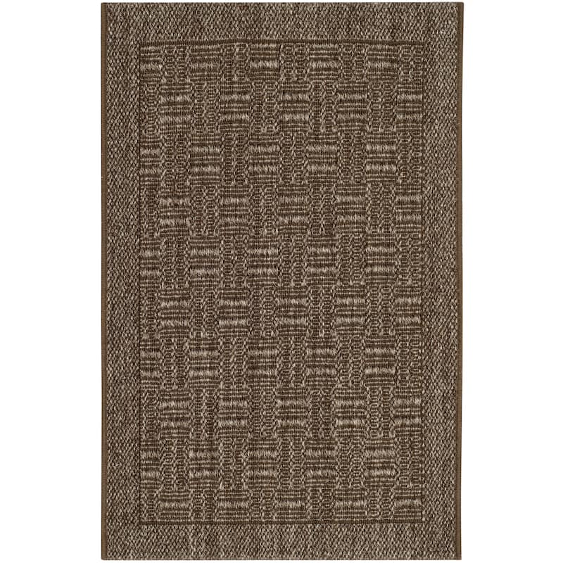 SAFAVIEH, Palm Beach Zettie Modern Sisal Rug - 2' x 3' - Silver