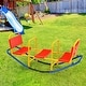 preview thumbnail 16 of 19, Outdoor Kids Toy Gift Teeter Totter for Children Boys Girl - 53.5" x 15" x 23" (L x W x H)