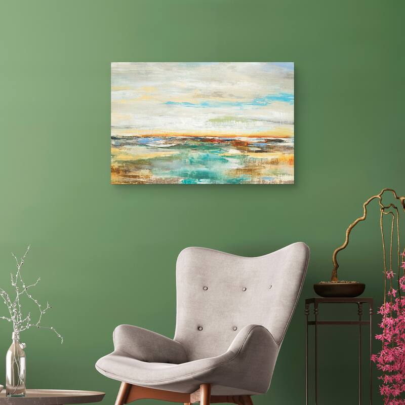 Shore Break by Liz Jardine Canvas Art Print