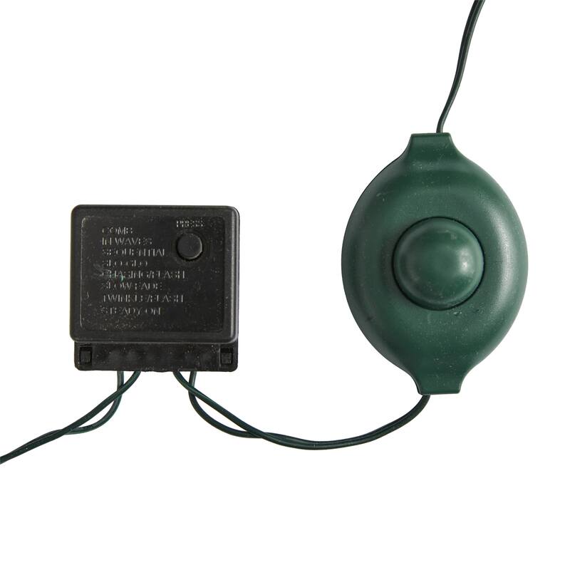 9ft. Slim Spruce Artificial Christmas Tree with 750 Warm White Multifunction LED Lights - Stunning Tall Holiday X-Mas Tree