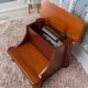 preview thumbnail 2 of 10, Linon Gabrielle Woodbury Mahogany Bed Steps with Storage
