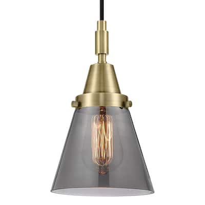 Innovations Lighting 447-1P-G63 Cone 6" Wide Mini Pendant with Light