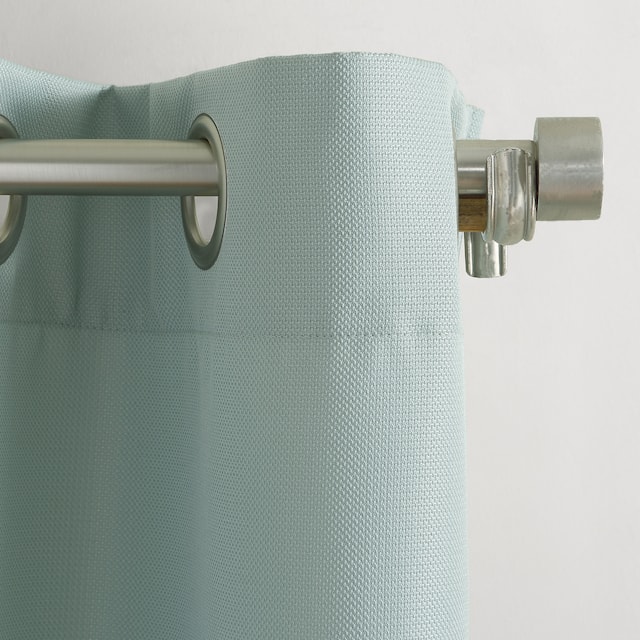 No. 918 Sora Casual Textured Grommet Curtain Panel, Single Panel
