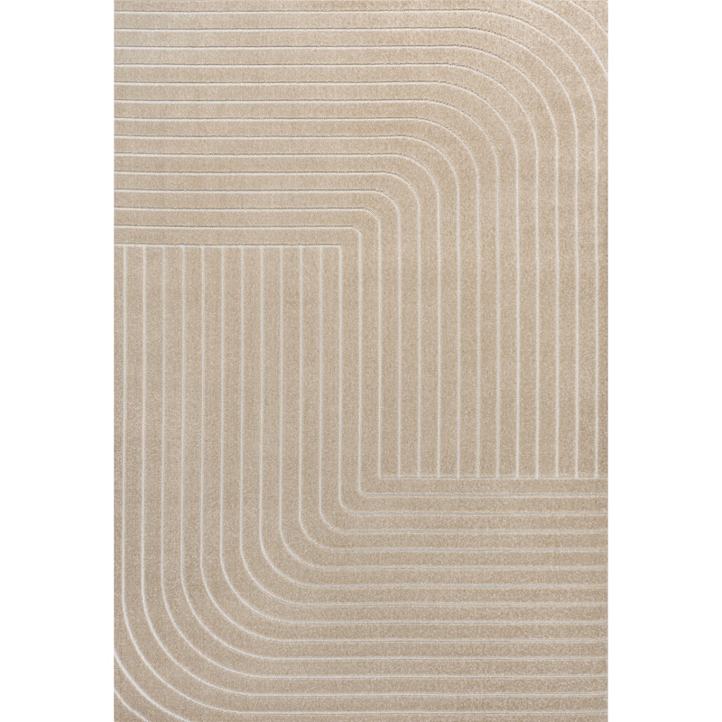 JONATHAN Y Aarhus Minimalist Angle Geometric Ivory/Cream Area Rug - 3 X 5 - Beige/Cream