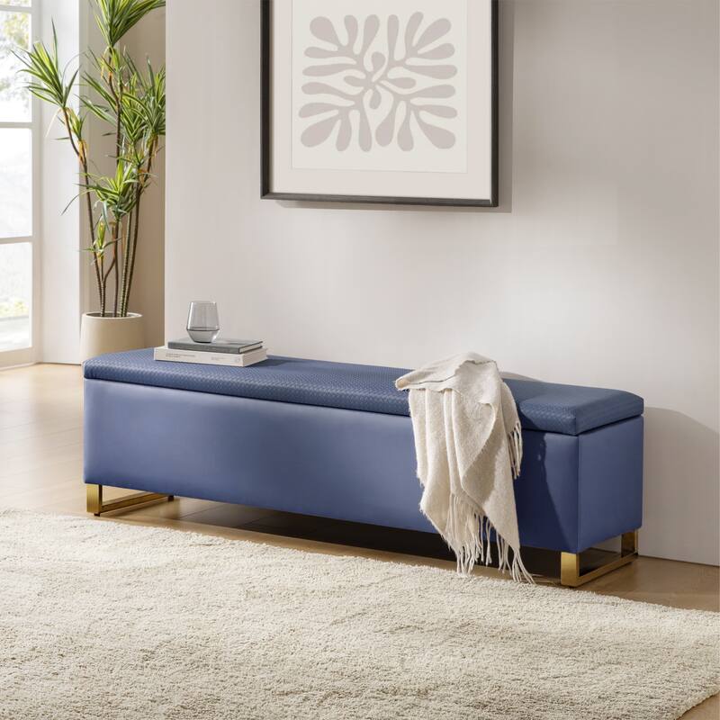Rebeca Modern Storage Bench with Ottomans by HULALA HOME