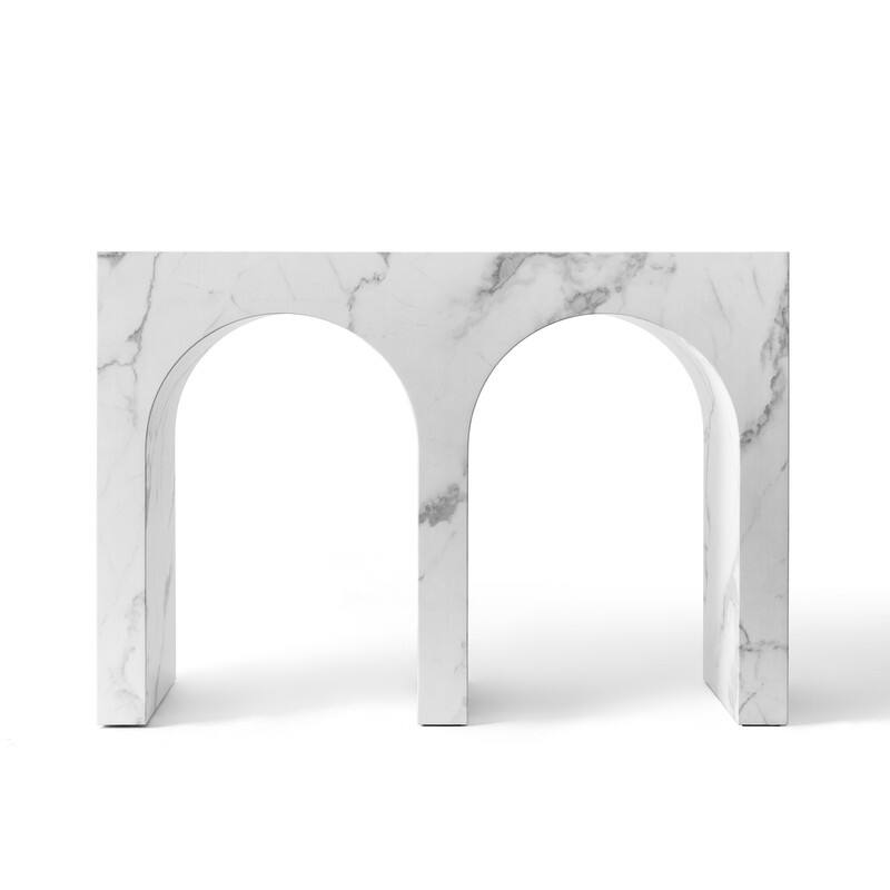 43" Marble Console Table